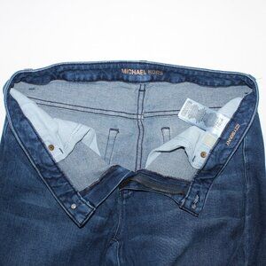 Women's Size 10 Michael Kors Izzy Skinny Blue Denim Jeans